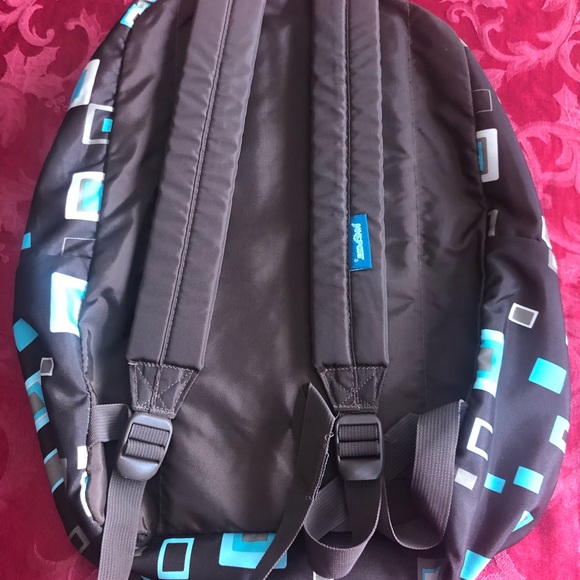 COPY - Jansport backpack brown and teal - Picture 2 of 3